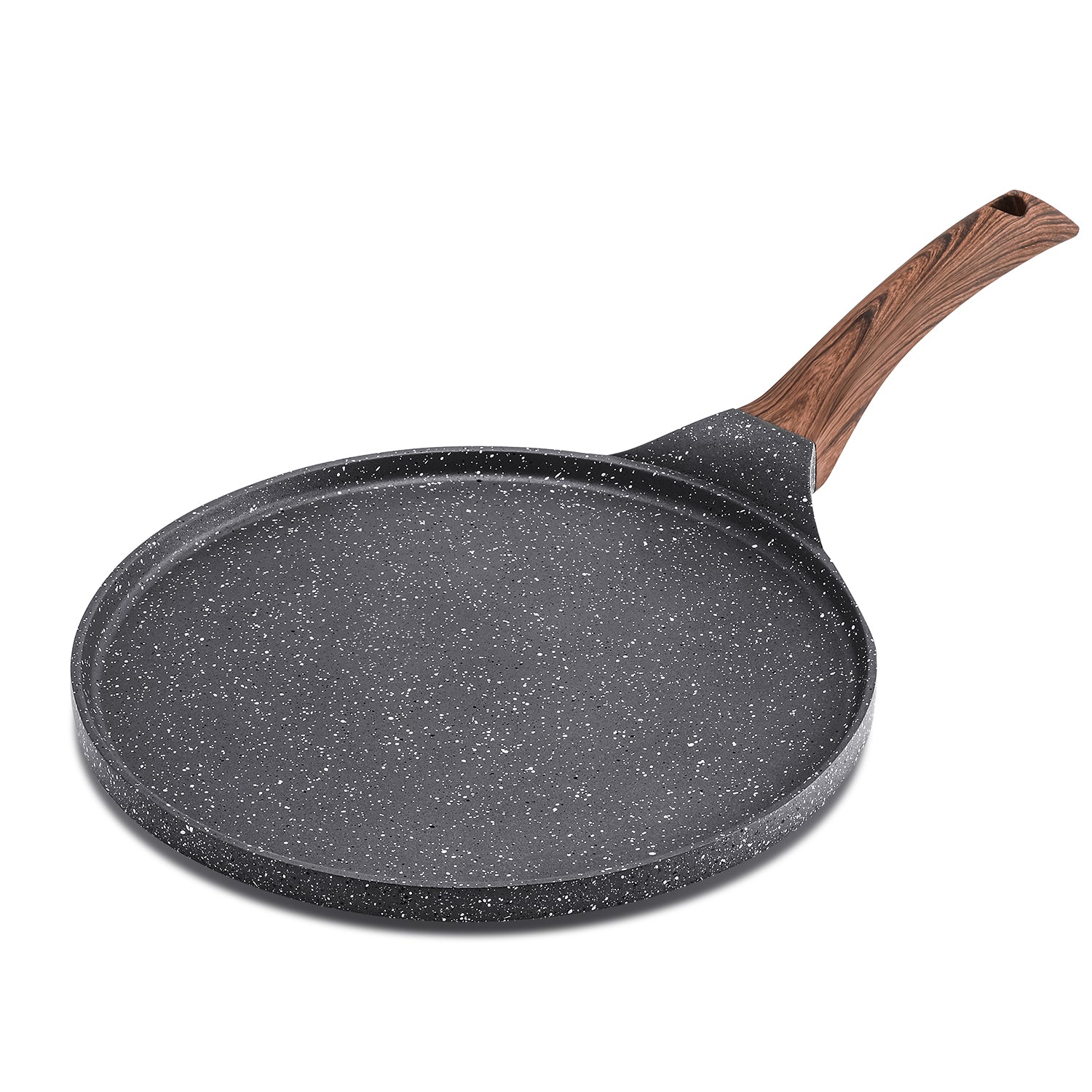 Sensarte Granite Stone Nonstick Deep Frying Pan with Lid