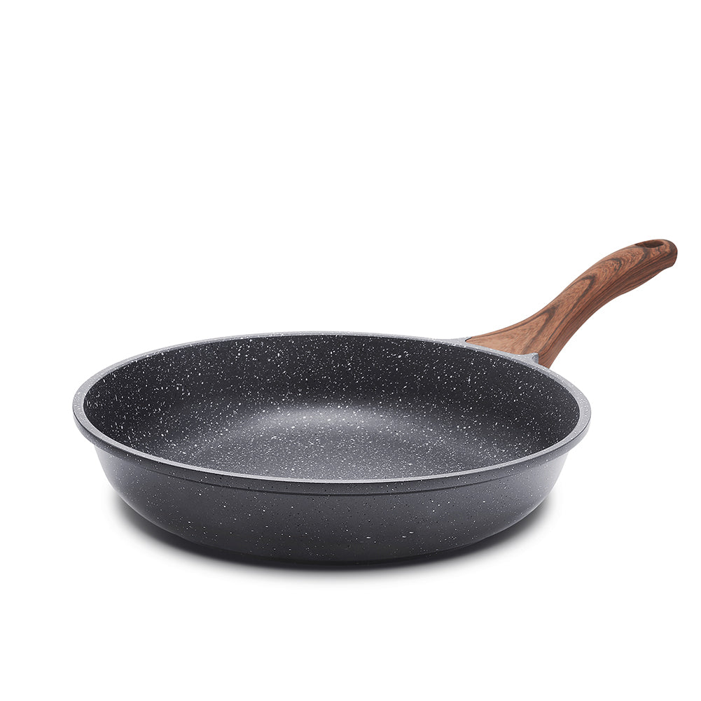 SENSARTE Nonstick Crepe Pan, Swiss Granite Coating Dosa Pan Pancake Flat Skillet  Tawa Griddle 10-Inch