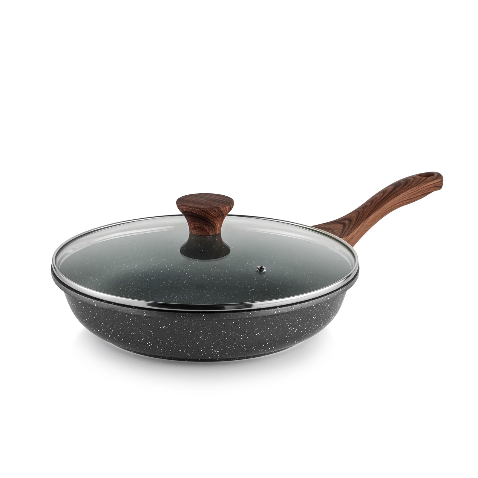 Granitestone Nonstick 14 Frying Pan with Lid Ultra Durable