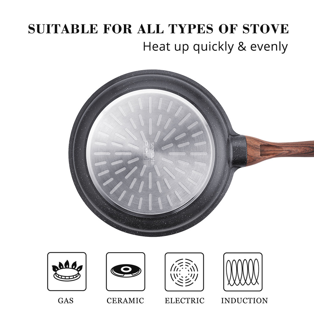 Sensarte Granite Nonstick Frying Pan Skillet