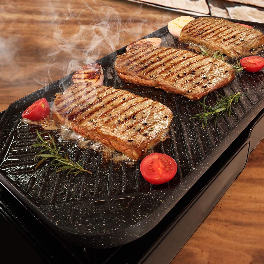 Sensarte Granite Nonstick Griddle Grill Pan