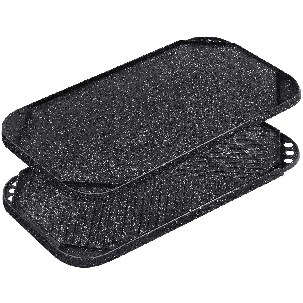 Sensarte Granite Nonstick Griddle Grill Pan